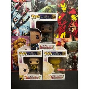 Funko Pop Marvel - Lot of 3 Doctor Strange Movie